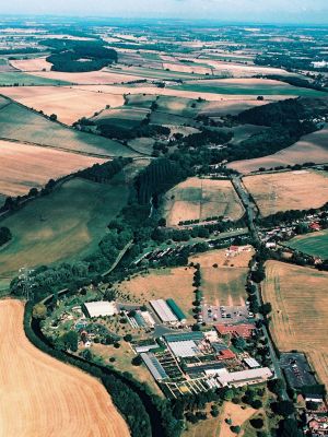 Aerial View of Ashwood Nurseries