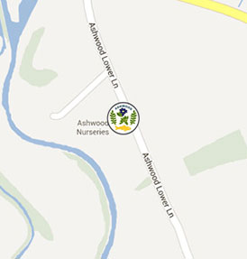 Ashwood Nurseries & Garden Centre Map & Location