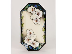 Moorcroft Pottery Au Lait Platter-0