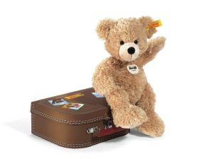 Steiff Fynn Teddy Bear in Suitcase-0