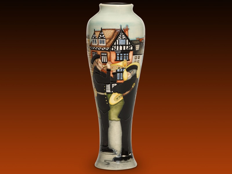 Moorcroft Pottery Salvation Army Band 121/10-0