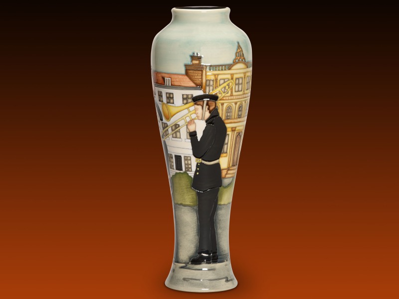 Moorcroft Pottery Salvation Army Band 121/10-8868