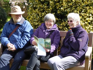 'Let's pause awhile' in John's Garden