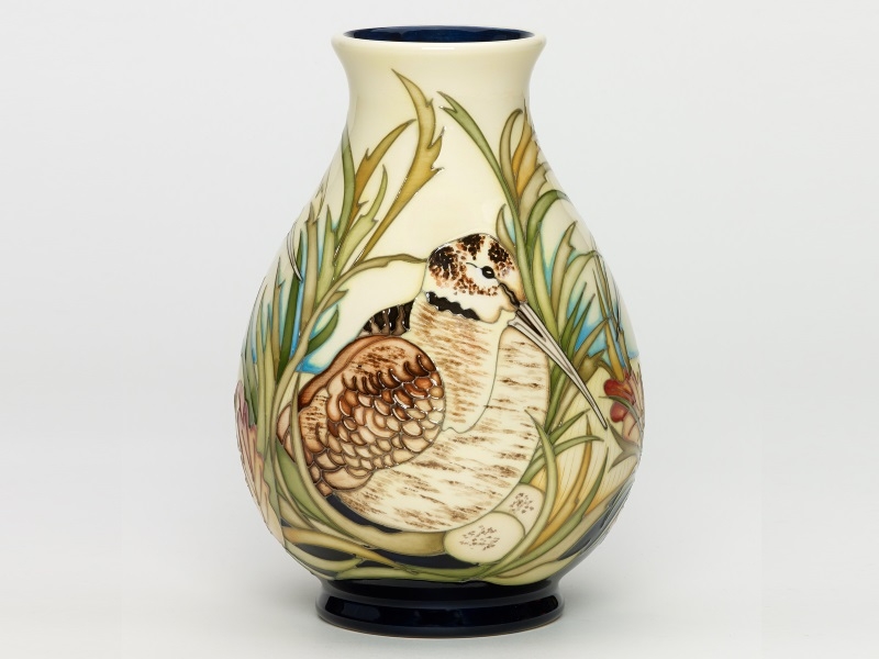 Moorcroft Pottery The Woodcock Nest 7/7-0