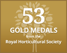 53 Gold Medals from the Royal Horticultural Society