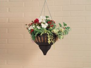 Garland Small Aqua Lock Hanging Basket (Green)-0
