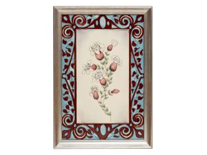 Moorcroft Pottery Sea Campion Plaque PLQ2-0