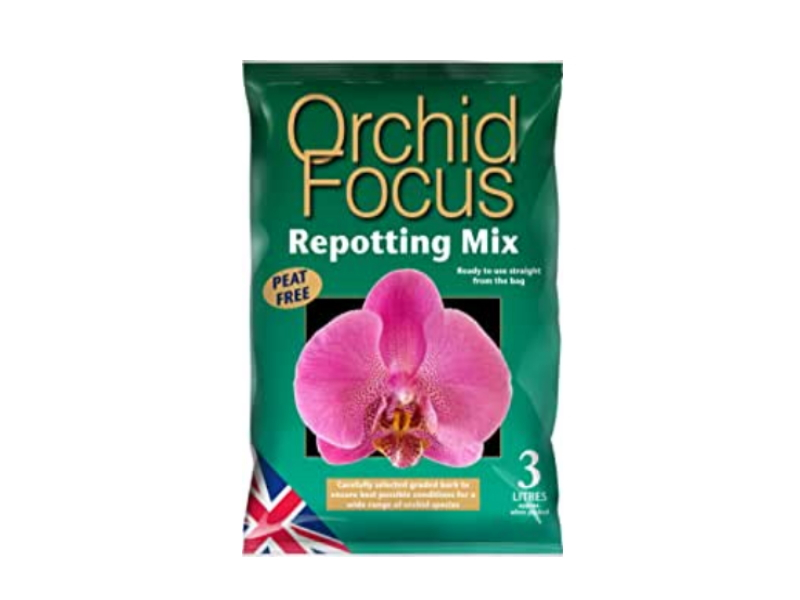 Orchid Focus Repotting Mix Peat Free - 3 Litres-0