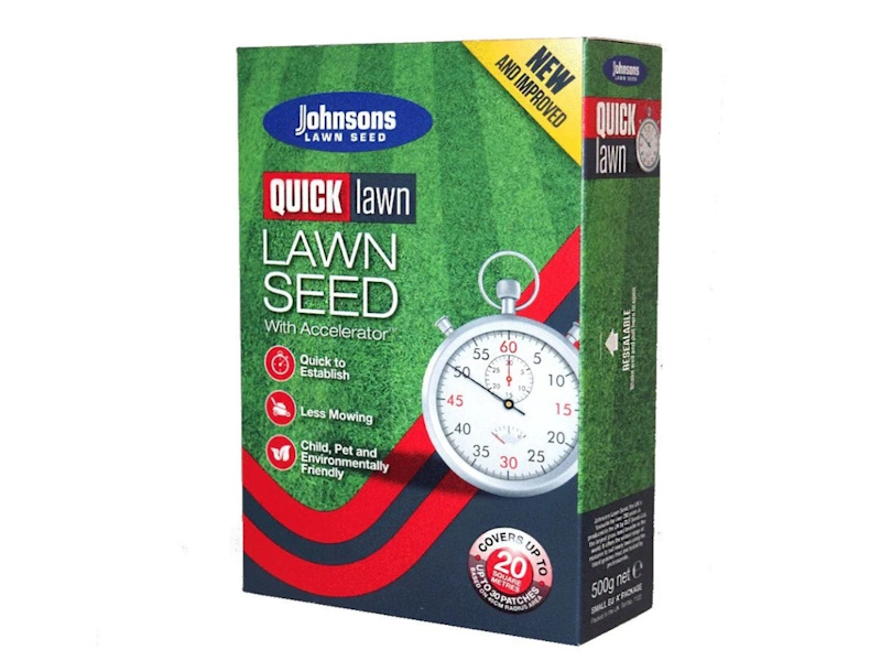 Johnsons Lawn Seed - Quick Lawn with Accelerator® 425g-0
