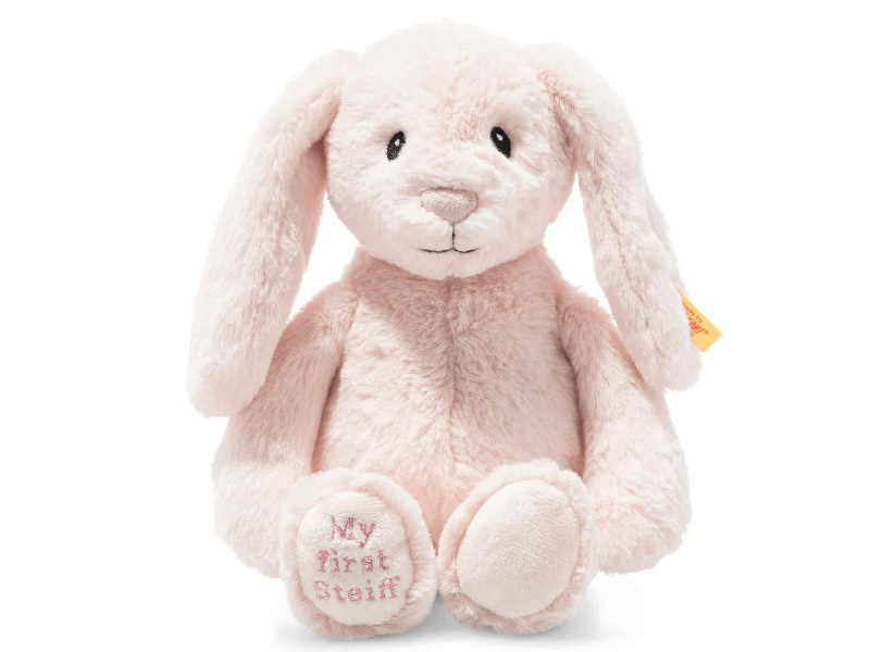 Steiff 'My First Steiff' Hoppie Pink-0