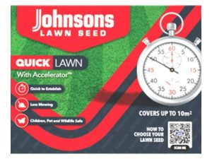 Johnsons Lawn Seed - Quick Lawn with Accelerator® 210g