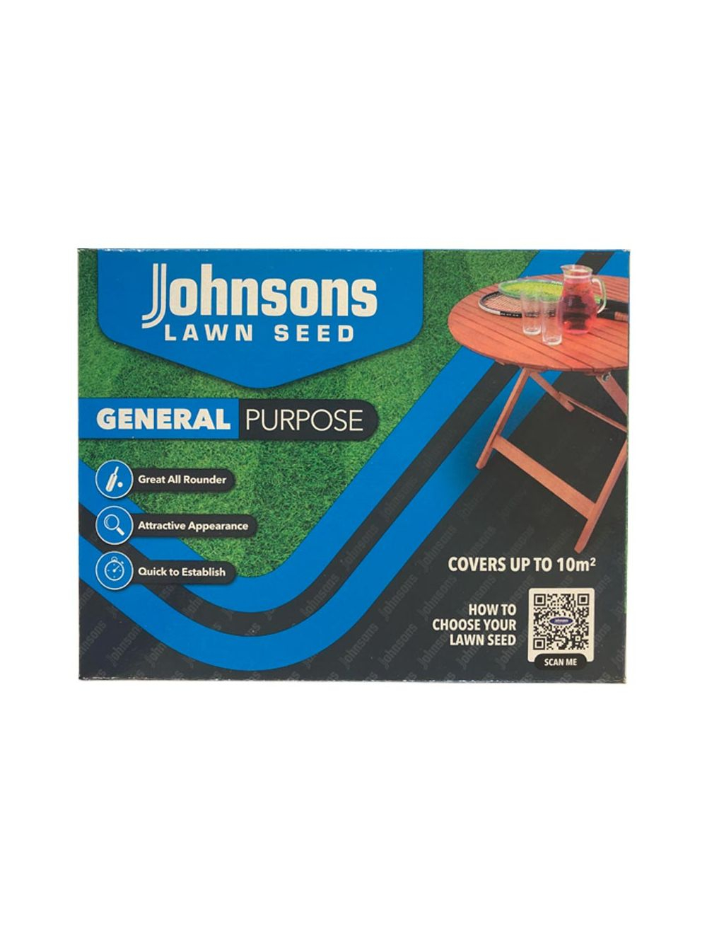 Johnsons Lawn Seed - GENERAL purpose 210g-0