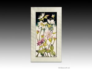 Moorcroft Pottery New World Hepatica Plaque PLQ5-0