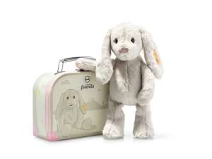 Steiff Hoppie rabbit in suitcase-0