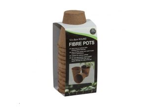 Garland Fibre Pots 12 x 8cm round-0