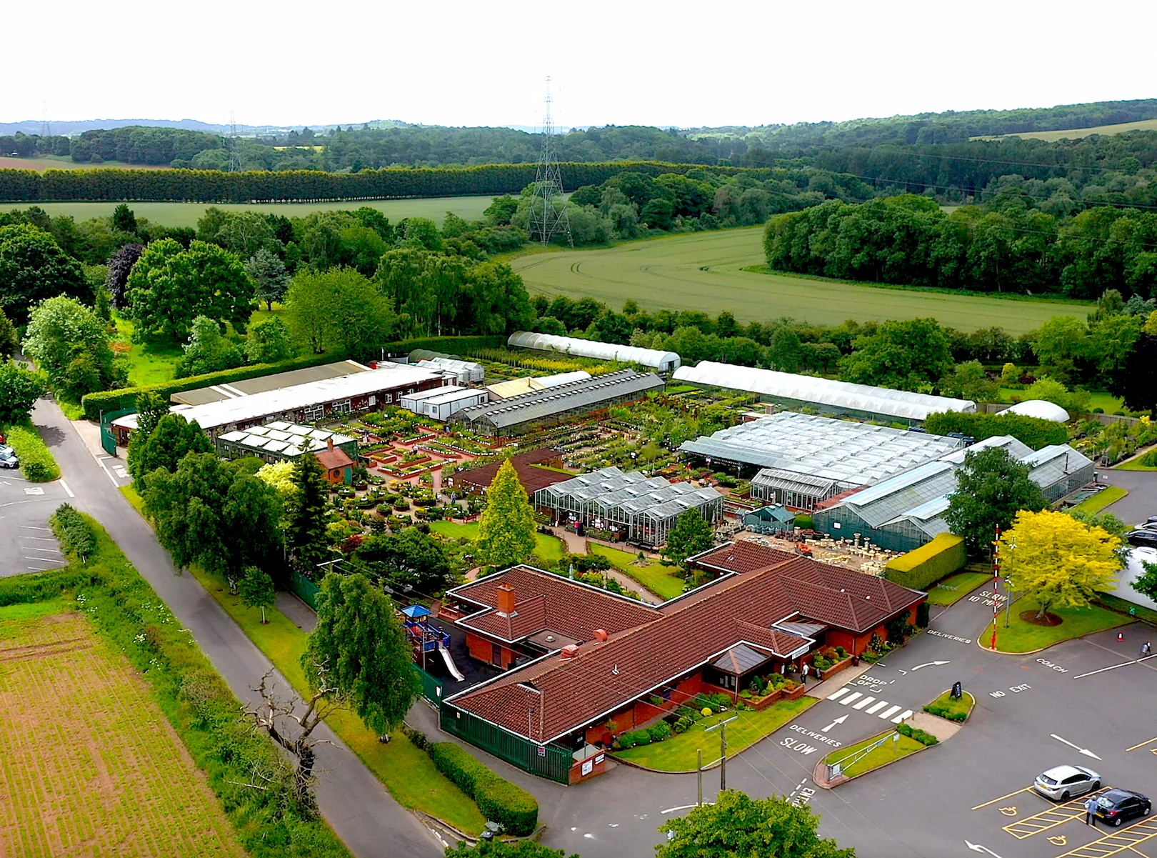 Aerial view of Ashwood VT