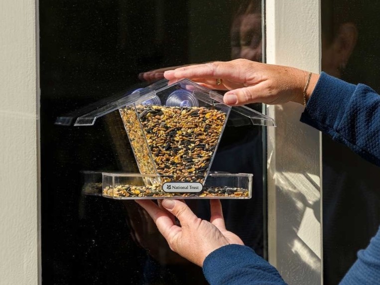 National Trust Crete Window Seed Feeder