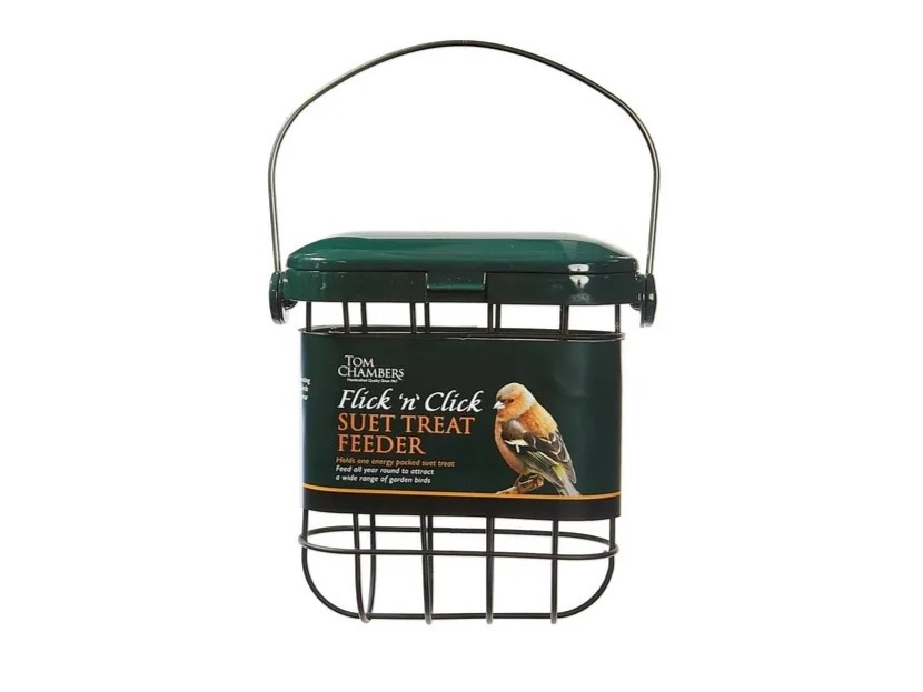 Tom Chamber Suet Treat Feeder